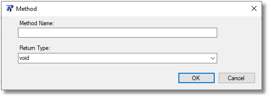 Method Command Dialog